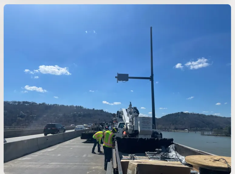 I-430 ITS installation between Highway 10 and Highway 100